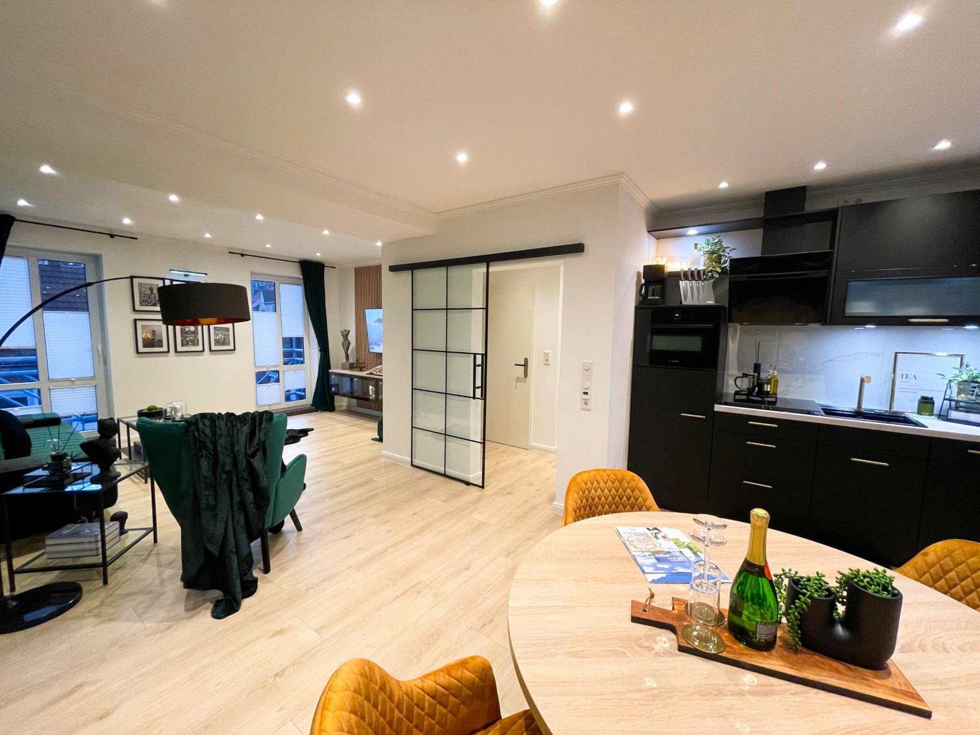 Ferienwohnung Domizil Am Delft II Emden Exteriör bild