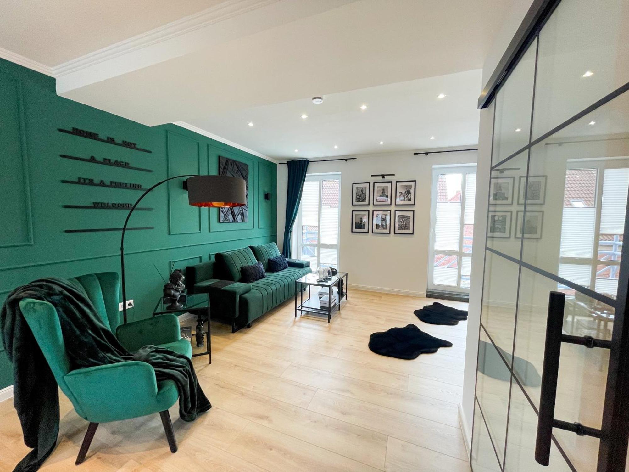 Ferienwohnung Domizil Am Delft II Emden Exteriör bild
